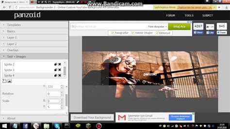 Programsız Banner Kanal Foto Yapımı YouTube