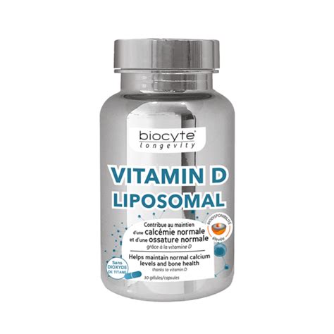 Vitamina D Liposomal Cps Cadou Biocyte Minuneanaturii Ro