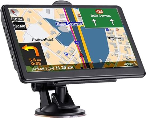 Navega O Gps Para Carro Mapa Mais Recente De Tela Sens Vel Ao