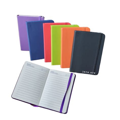 Jual NOTEBOOK BUKU TULIS CATATAN A6 MINI KECIL POLOS WARNA MEMO NOTES