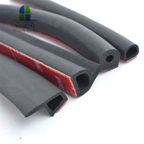 Big D Small D Z P Type Car Door Seal Strip Epdm Foam Rubber Gasket