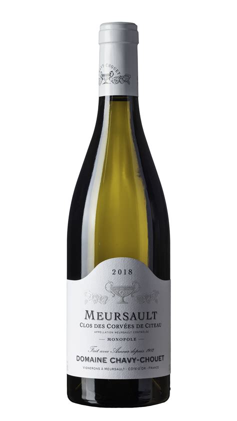 2018 Meursault Clos des Corvées de Citeaux Monopole Domaine Chavy Chouet