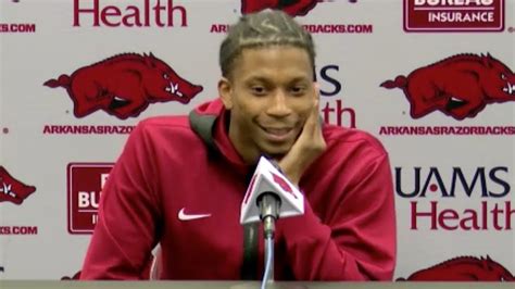 Tramon Mark Postgame Arkansas 69 Lipscomb 66 YouTube