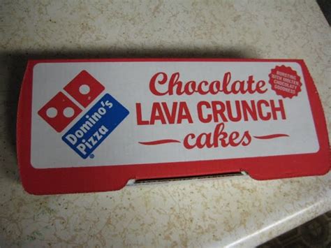 Review Domino S Chocolate Lava Crunch Cakes Brand Eating