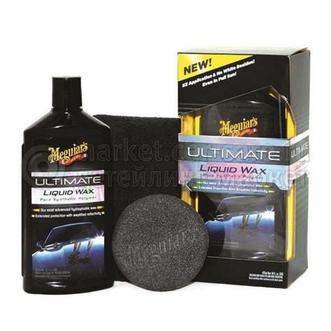 Защитный синтетический воск Meguiar's Ultimate Liquid Wax 473 мл ...
