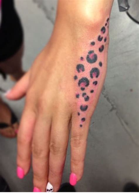 Cheetah Print Scar Tattoos