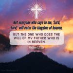 Will Of The Heavenly Father I Live For Jesus