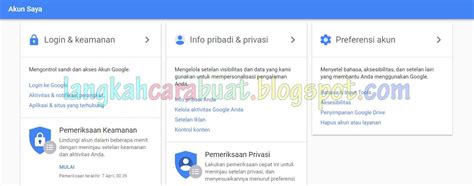 Cara Mengganti Nomor Telepon Gmail Atau Akun Google InformasiNet