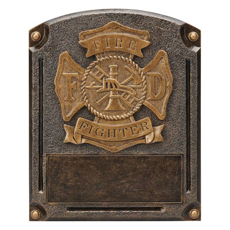 Firefighter Standing Award — Vermont Awards & Engraving