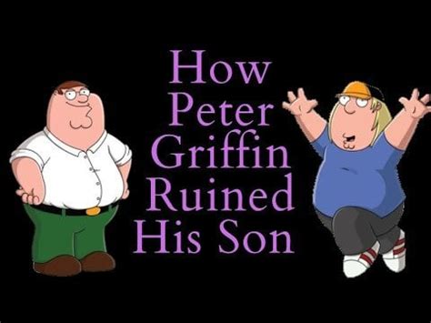 How Peter Griffin Ruined His Son! (Family Guy Video Essay) : u/LunarFoxZS