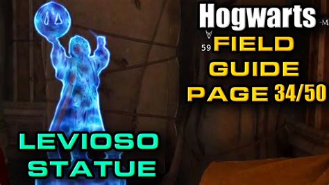 Levioso Statue Hogwarts 34 50 Field Guide Pages Hogwarts Legacy