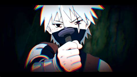 Kakashi Edit Kakashi Anime Dark Black Wallpaper