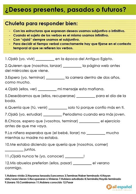 Ejercicio Sobre Los Tres Tipos De Oraciones Condicionales Artofit