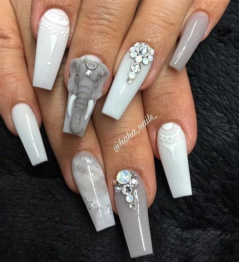 2017 Best Nine Instagram Posts NailsMagazine Elephant Nails