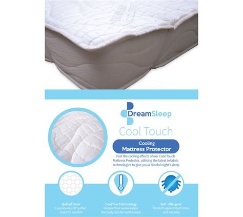 Dream Sleep Cool Touch Mattress Protector Double Prima Leisure