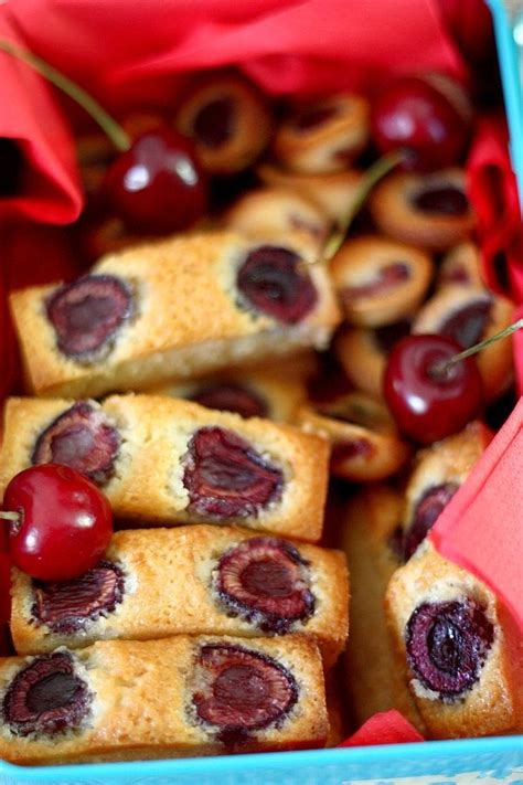 Financiers Aux Cerises Recette Recettes De Cuisine Recette De