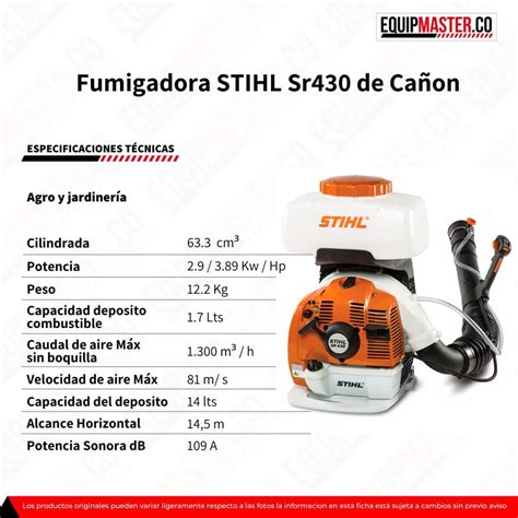 FUMIGADORA STIHL SR 430 14 LITROS Lupon Gov Ph