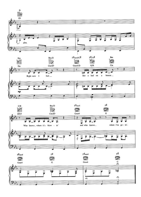 Nothing I Ve Ever Known Piano Sheet Music Easy Sheet Music