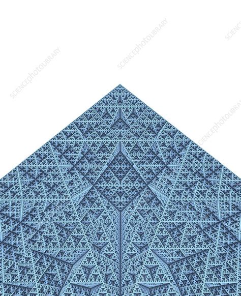 Sierpinski Triangles Stock Image C0219458 Science Photo Library