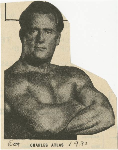 Charles Atlas Posing With Arms Crossed Rogue Usa