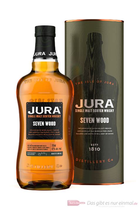 Isle Of Jura Seven Wood Single Malt Scotch Whisky