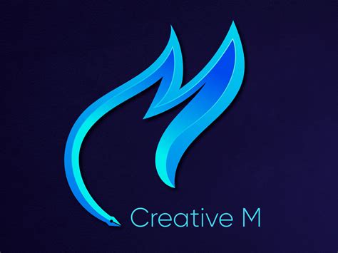 Creative M, Logo design, modern logo, Gradient logo by Logixter on Dribbble