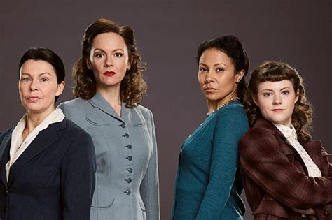 The Bletchley Circle San Francisco cast ITV: Rachael Stirling and Julie ...