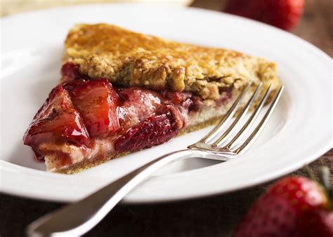 Strawberry Ricotta Crostata - Just a Little Bit of Bacon