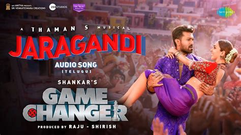 Jaragandi Audio Song Game Changer Ram Charan Kiara Advani