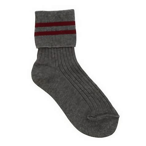 Cotton Boys Grey School Socks, Packaging Type: Packet at Rs 25/pair in ...