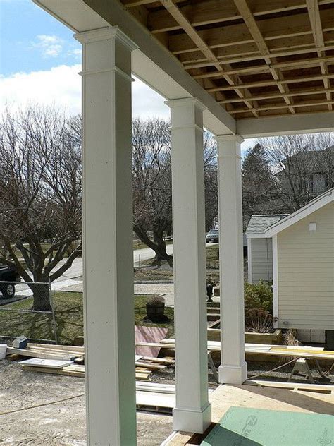 front porch columns exterior home decor