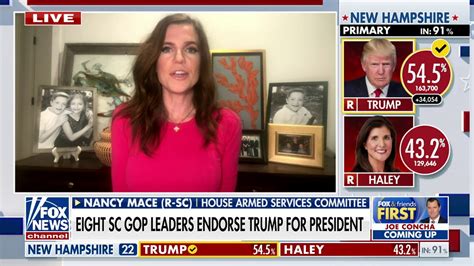 Nancy Mace Predicts Trump Will Win Big In South Carolina As Eights