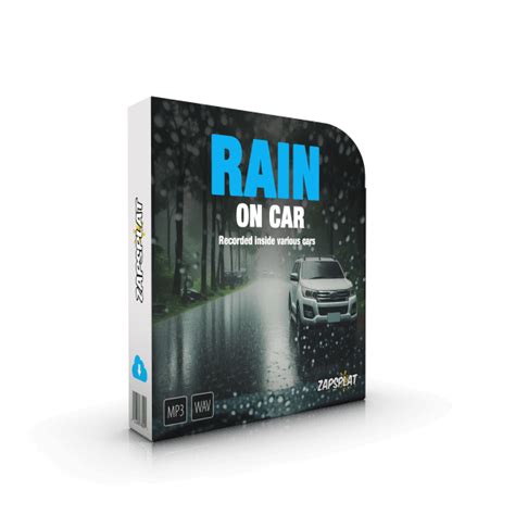 Download this pack of FREE Rain on Car sound effects