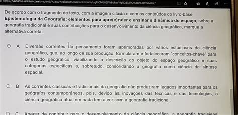 Epistemologia Da Geografia Geografia