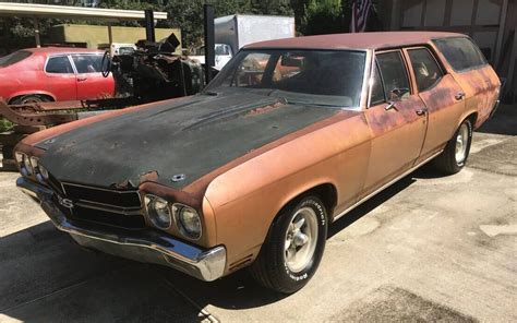 Big Block Grocery Getter Chevelle Wagon Barn Finds