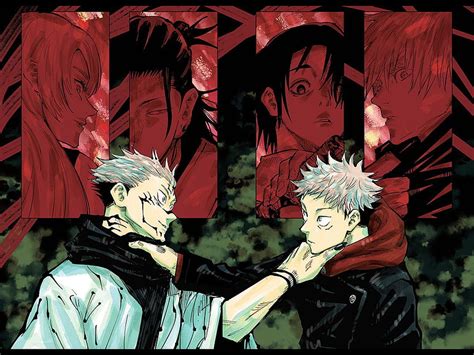 Jujutsu Kaisen Collage De Jujutsu Kaisen Fondo De Pantalla Pxfuel