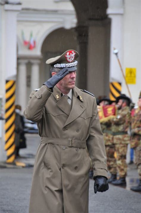 Esercito Generale Di Divisione David Scalabrin Comandante Accademia