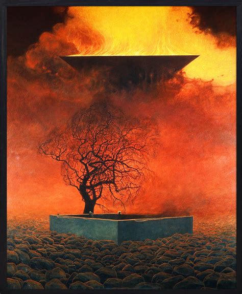 Zdzislaw Beksinski Painting Ak76