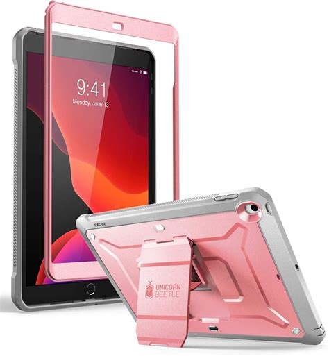 SUPCASE Coque iPad 10 2 2019 Coque de Protection Intégrale Robuste à