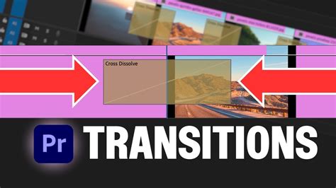 How To Add Transitions In Adobe Premiere Pro Youtube