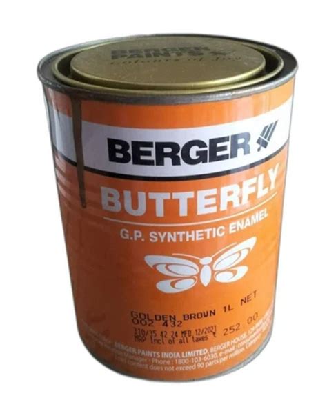 Berger Butterfly Gp Synthetic Enamel Paint At Rs Litre