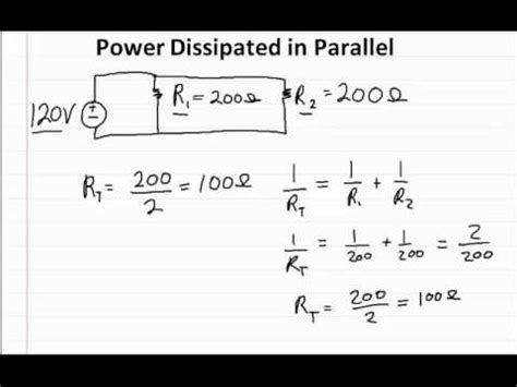 Power Dissipated By Resistor Equation - Tessshebaylo