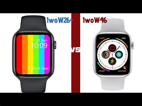 SMARTWATCH IWO W46 Vs IWO W26 PLUS QUAL DELES VALE MAIS A PENA E