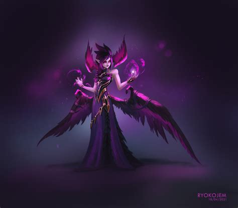 Artstation Morgana League Of Legends Fanart