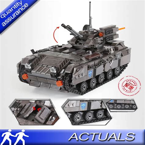 XingBao 06018 Across The Battlefield Armoured Cehicle Building Blocks