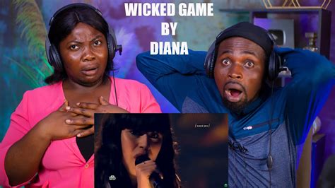 Diana Ankudinova Wicked Game First Time Reaction So Good Youtube