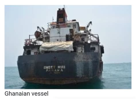 Navy Intercepts Ghanaian Vessel With Stolen Oil Arrests Pictures