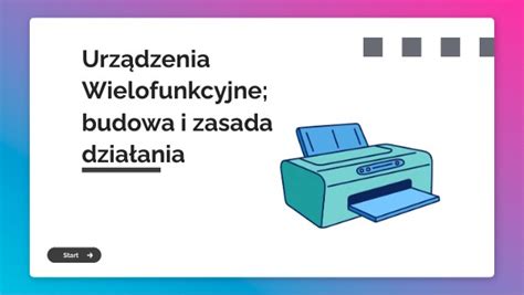 Budowa i zasada działania urządzenia wielofunkcyjnego