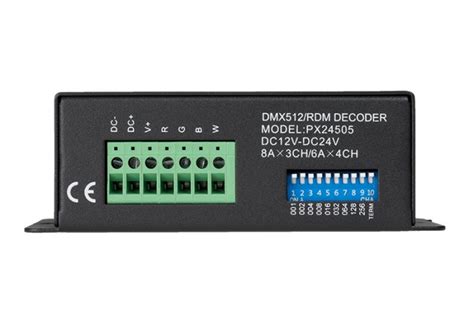 Led Dmx Decoder Rdm Controller Channel Or Channel