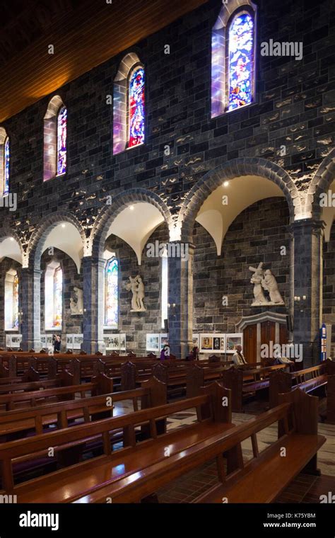 Ireland, County Galway, Galway City, Galway Cathedral, interior Stock ...